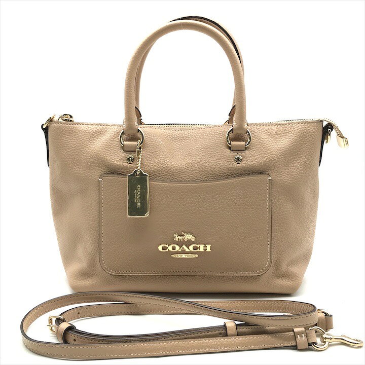 楽天市場】【中古】良品 COACH コーチ 2WAY ハンド ショルダー バッグ  
