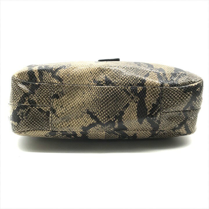 楽天市場】【中古】良品 COACH コーチ パイソン ハンド バッグ  