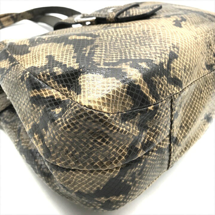 楽天市場】【中古】良品 COACH コーチ パイソン ハンド バッグ  