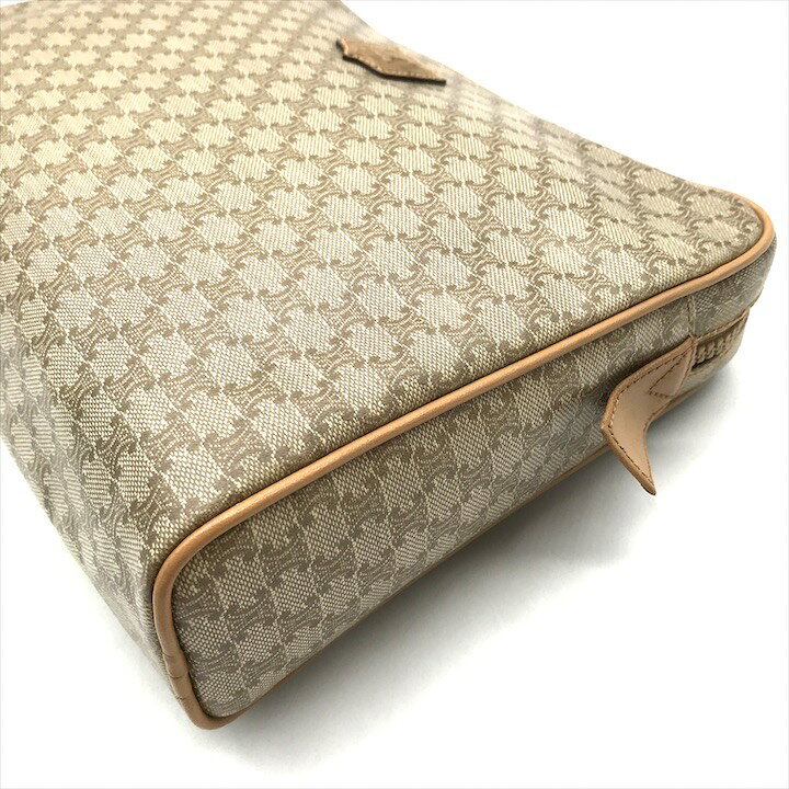 楽天市場】【中古】良品 CELINE セリーヌ トリオンフ マカダム PVC  