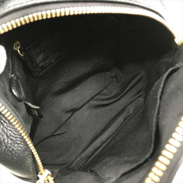楽天市場】【中古】美品 COACH コーチ ロゴ金具 レザー リュック  