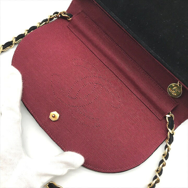 楽天市場】【中古】良品 CHANEL シャネル ココマーク ハーフムーン  