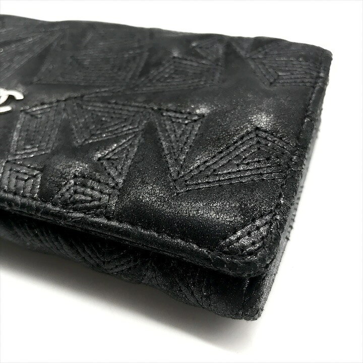 楽天市場】【中古】良品 CHANEL シャネル ココマーク ラムスキン 