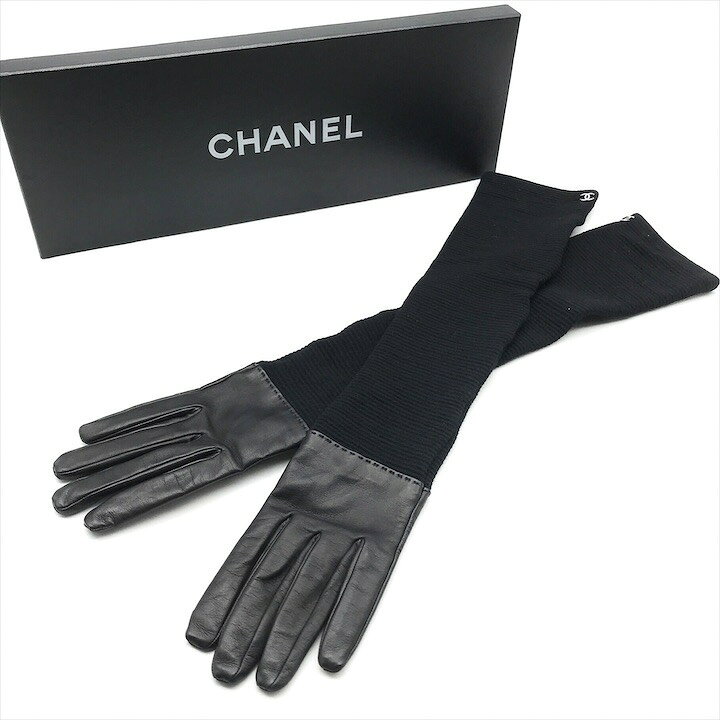 楽天市場】【中古】美品 CHANEL シャネル ココマーク レザー ロング 