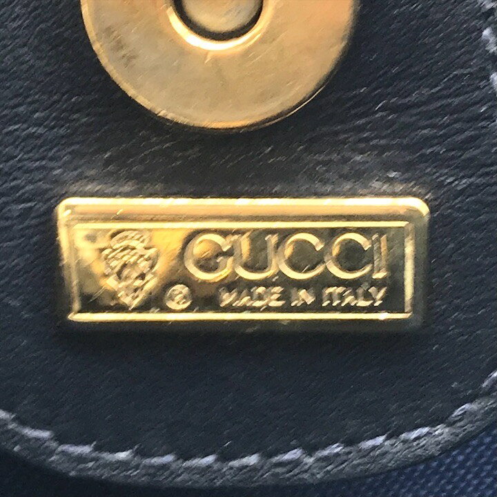楽天市場】【中古】良品 GUCCI グッチ オールドグッチ GG金具 シェリー 