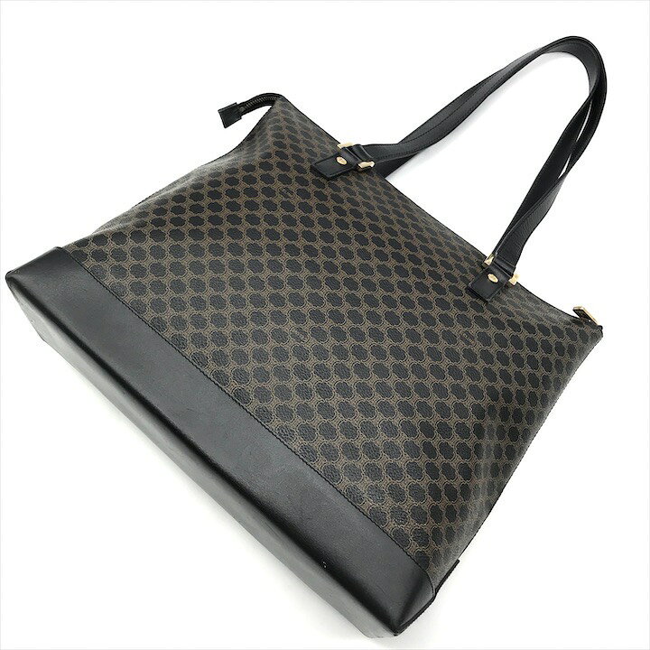 楽天市場】【中古】美品 CELINE セリーヌ ブラックマカダム トート 