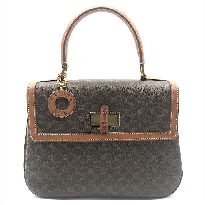楽天市場】【中古】CELINE セリーヌ マカダム ターンロック チャーム 