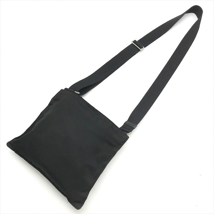 楽天市場】【中古】良品 PRADA プラダ ナイロン テスート 三角ロゴ  