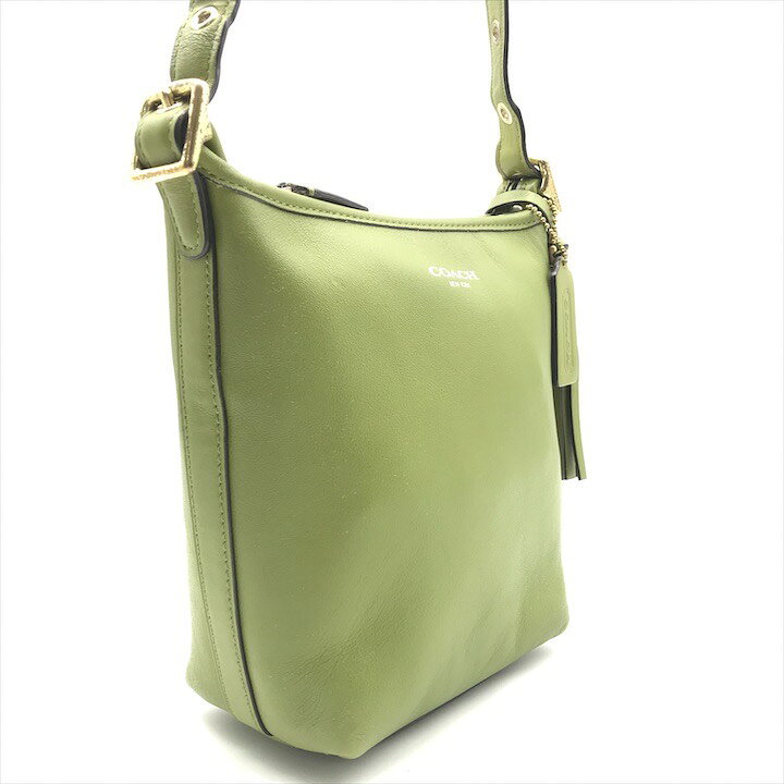 楽天市場】【中古】良品 COACH コーチ フリンジ タッセル レザー  