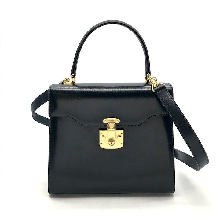 楽天市場】【中古】超美品 GUCCI グッチ レザー レディロック 2WAY 