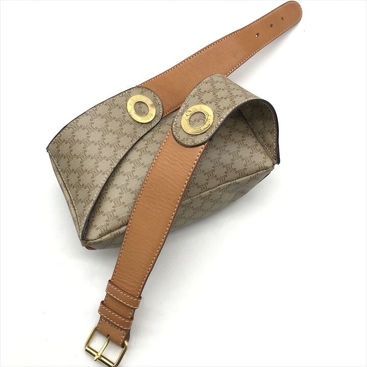 楽天市場】【中古】良品 CELINE セリーヌ マカダム トリオンフ 