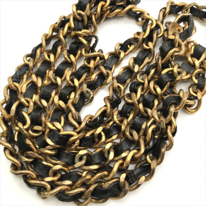 楽天市場】【中古】良品 CHANEL シャネル チェーン ベルト ライオン 