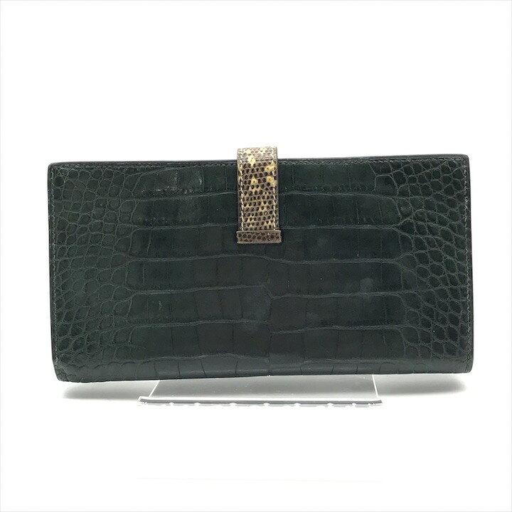 楽天市場】【中古】良品 HERMES エルメス ベアンスフレ クロコ 