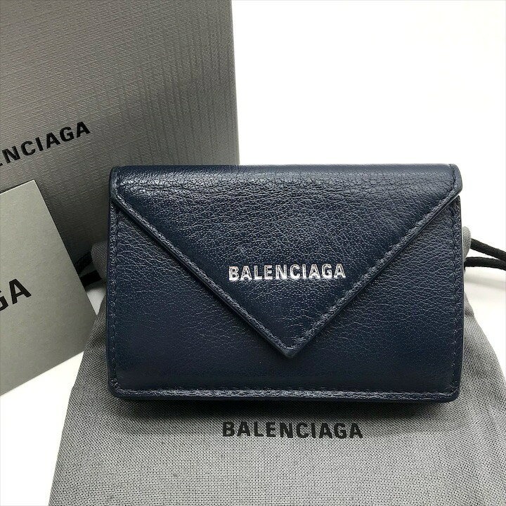 楽天市場】【中古】美品 BALENCIAGA バレンシアガ レザー ペーパーミニ  