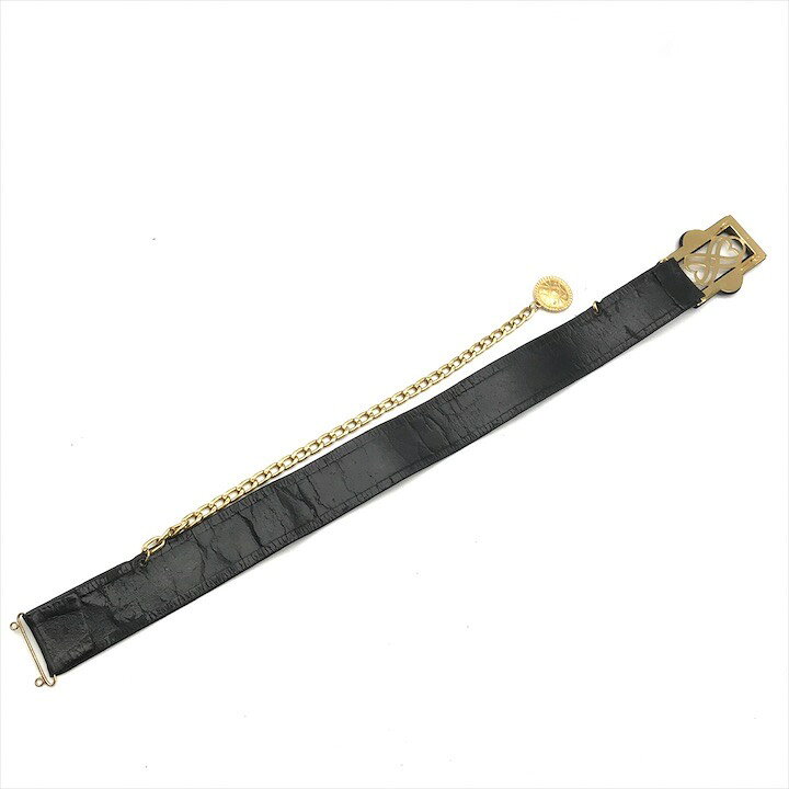 楽天市場】【中古】良品 CHANEL シャネル ココマーク レザー ベルト 