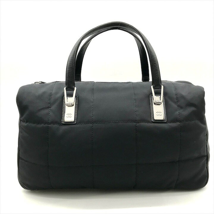 楽天市場】【中古】美品 CHANEL シャネル チョコバー ナイロン ハンド 