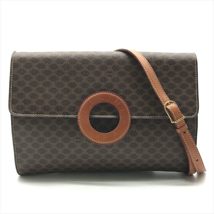 楽天市場】【中古】良品 CELINE セリーヌ マカダム トリオンフ 