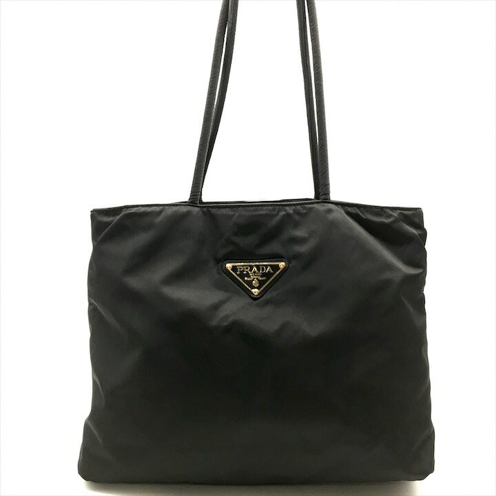 楽天市場】【中古】良品 PRADA プラダ ナイロン テスート 三角ロゴ  