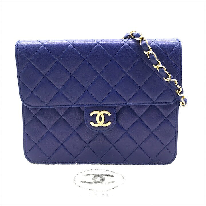 楽天市場】【中古】美品 CHANEL シャネル ココマーク ミニ マトラッセ 