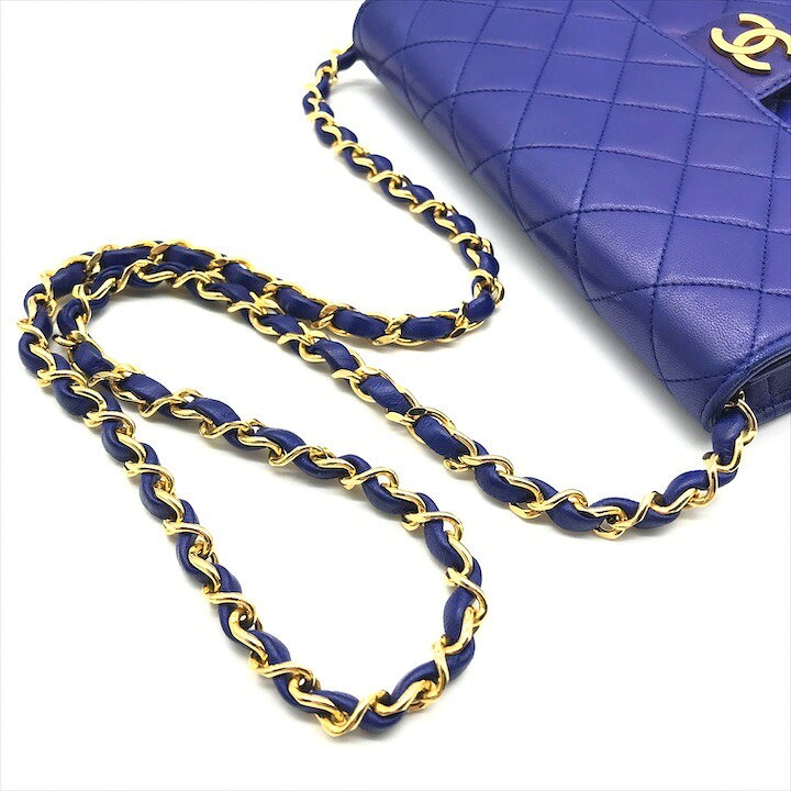 楽天市場】【中古】美品 CHANEL シャネル ココマーク ミニ マトラッセ 