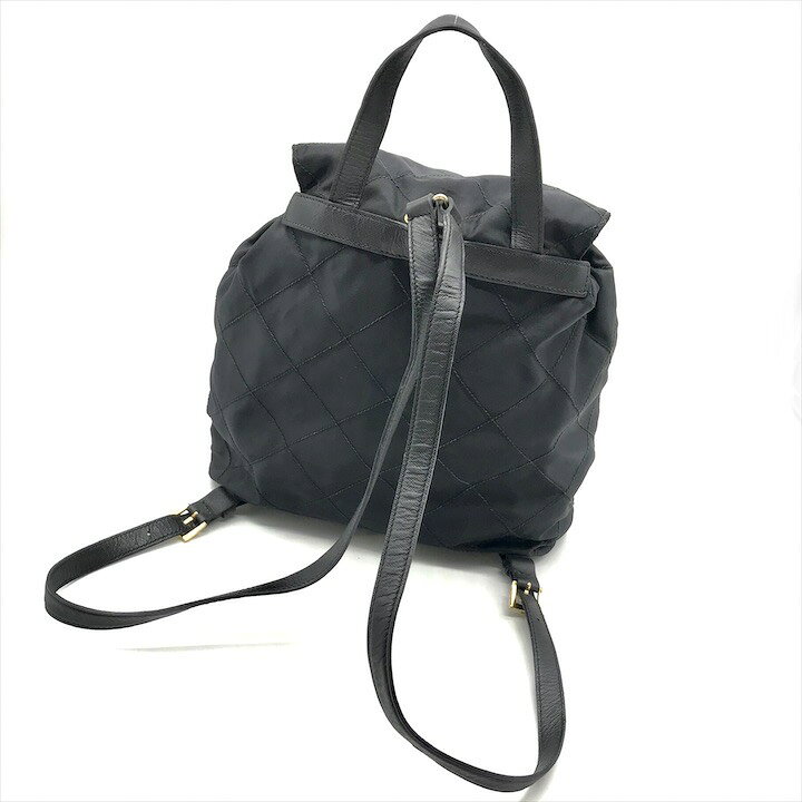 楽天市場】【中古】良品 PRADA プラダ 三角ロゴ プレート ナイロン