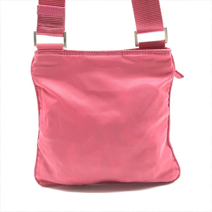 楽天市場】【中古】良品 PRADA プラダ 三角ロゴ プレート ナイロン  