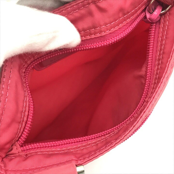 楽天市場】【中古】良品 PRADA プラダ 三角ロゴ プレート ナイロン  