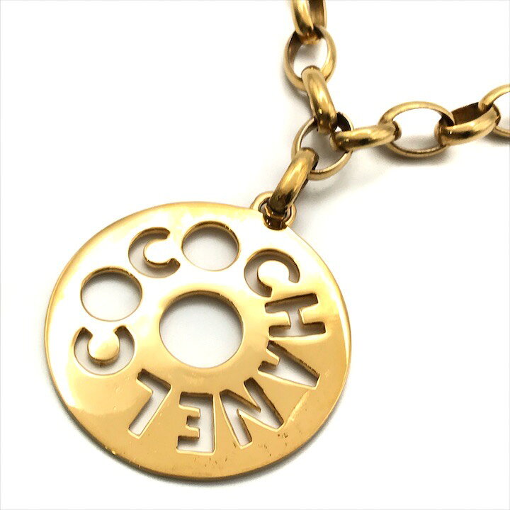 楽天市場】【中古】良品 CHANEL シャネル ラウンド ロゴ プレート  