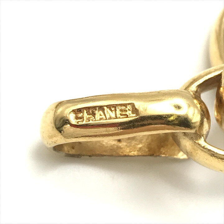 楽天市場】【中古】良品 CHANEL シャネル ラウンド ロゴ プレート  