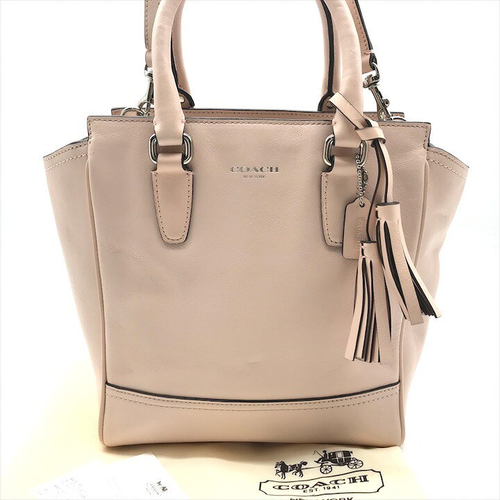楽天市場】【中古】良品 COACH コーチ レガシー ミニタナー レザ 