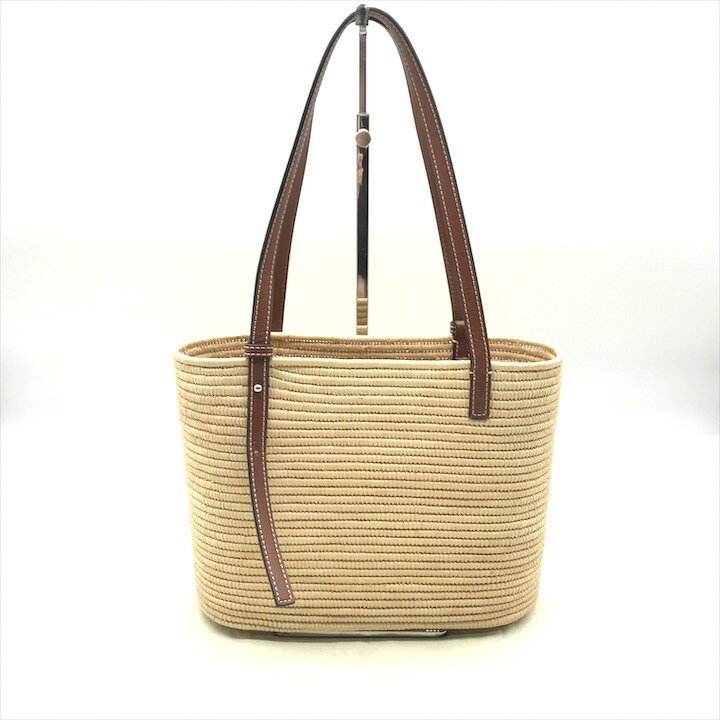 楽天市場】【中古】美品 LOEWE ロエベ スクエア バケット アナグラム
