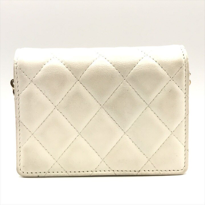 楽天市場】【中古】美品 CHANEL シャネル ラムスキン マトラッセ  