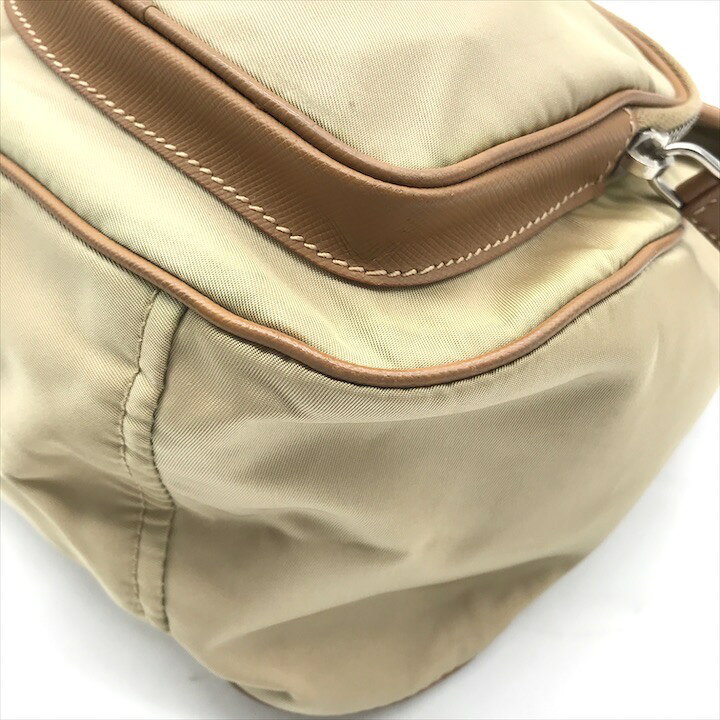 楽天市場】【中古】良品 PRADA プラダ 三角ロゴ プレート ナイロン 