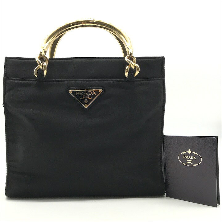 楽天市場】【中古】良品 PRADA プラダ 三角ロゴ ナイロン テスート 