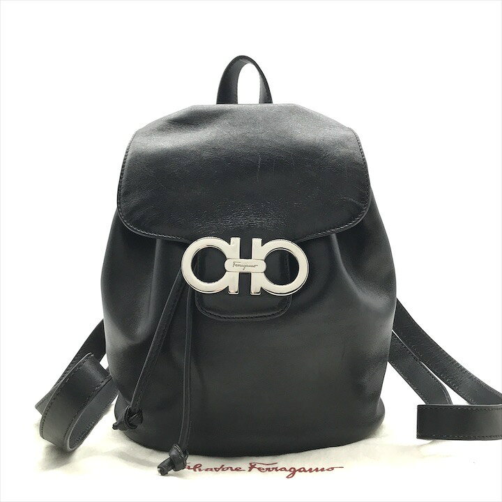 楽天市場】【中古】良品 Ferragamo フェラガモ ガンチーニ ミニ 
