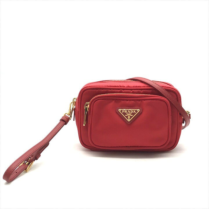 楽天市場】【中古】美品 PRADA プラダ 三角ロゴ ナイロン ミニ 2way 