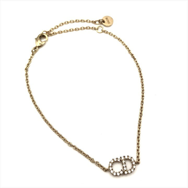 楽天市場】【中古】美品 Christian Dior ディオール CDロゴ ライン 