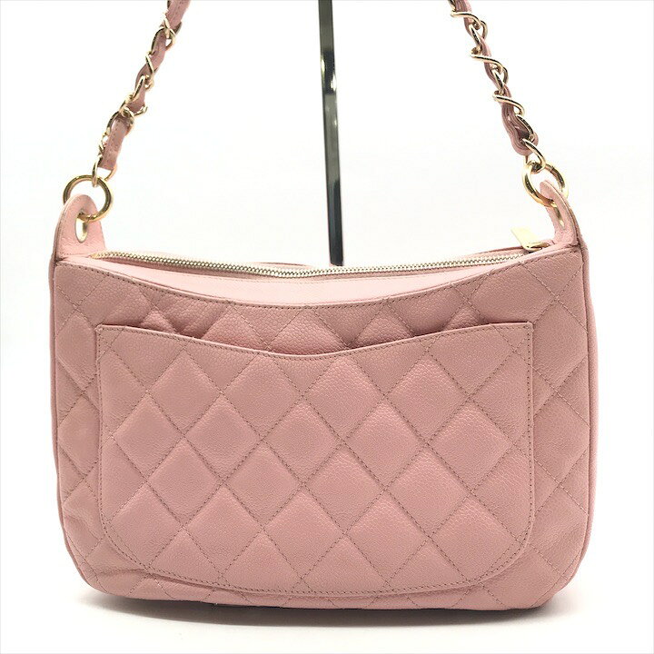 楽天市場】【中古】良品 CHANEL シャネル ココマーク キャビアスキン  