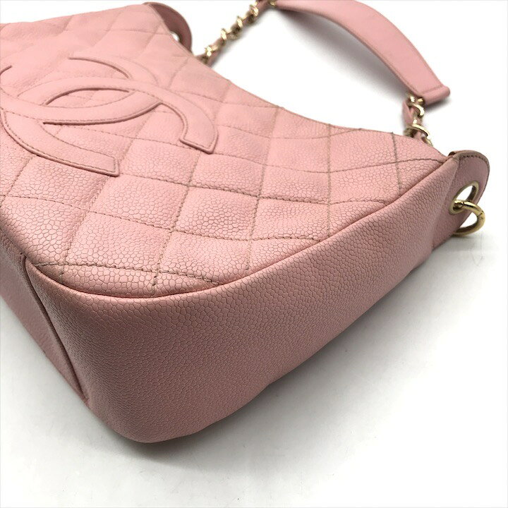 楽天市場】【中古】良品 CHANEL シャネル ココマーク キャビアスキン 