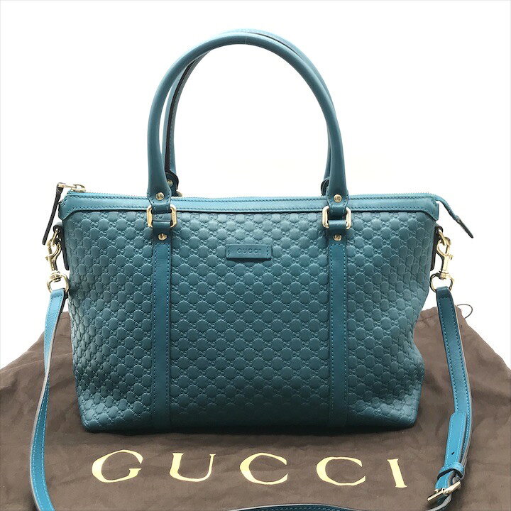 楽天市場】【中古】良品 GUCCI グッチ マイクロ グッチシマ 2way 
