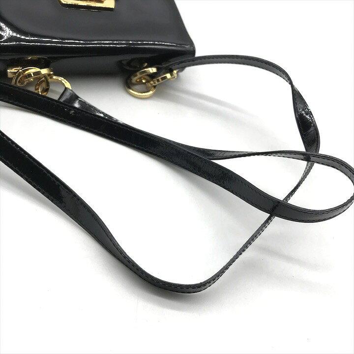 楽天市場】【中古】良品 Salvatore Ferragamo フェラガモ パテント 
