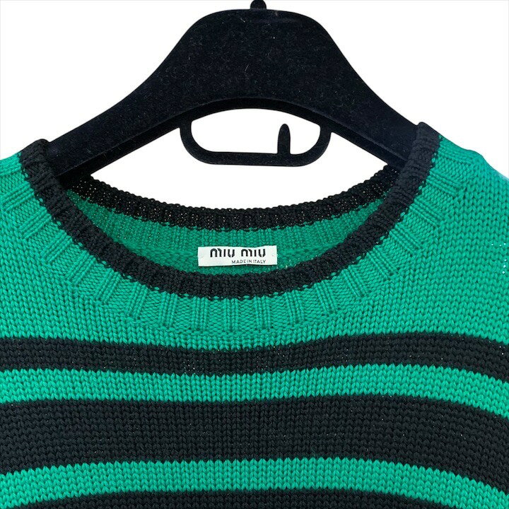楽天市場】【中古】美品 miumiu ミュウミュウ ニット ウール セーター  