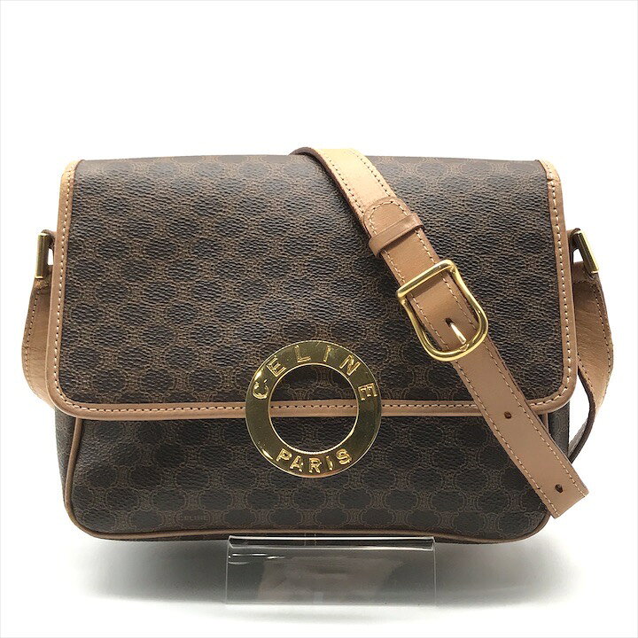 楽天市場】【中古】良品 CELINE セリーヌ マカダム サークルロゴ PVC  