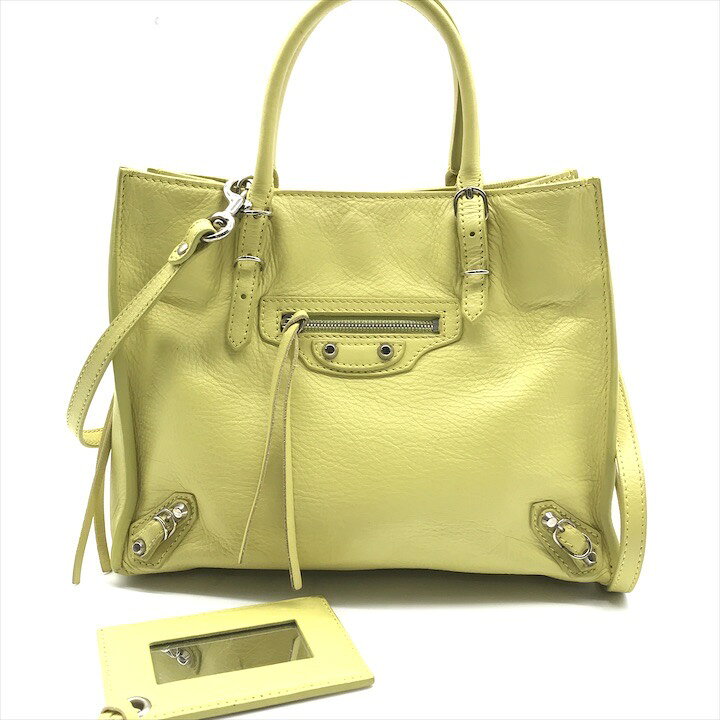 楽天市場】【中古】良品 Balenciaga バレンシアガ 2WAY レザー ハンド 