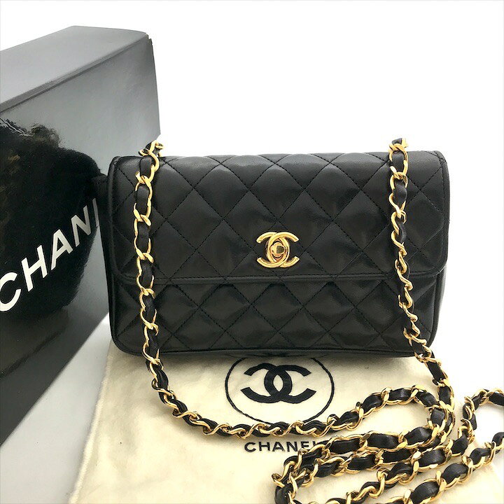 楽天市場】【中古】良品 CHANEL シャネル ココマーク ミニ マトラッセ 