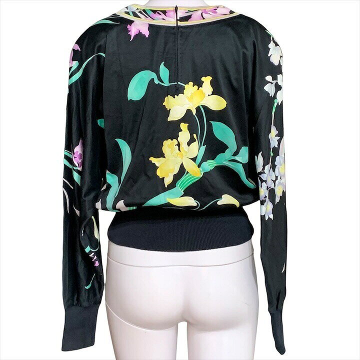 楽天市場】【中古】良品 LEONARD レオナール 花柄 カットソー トップス  