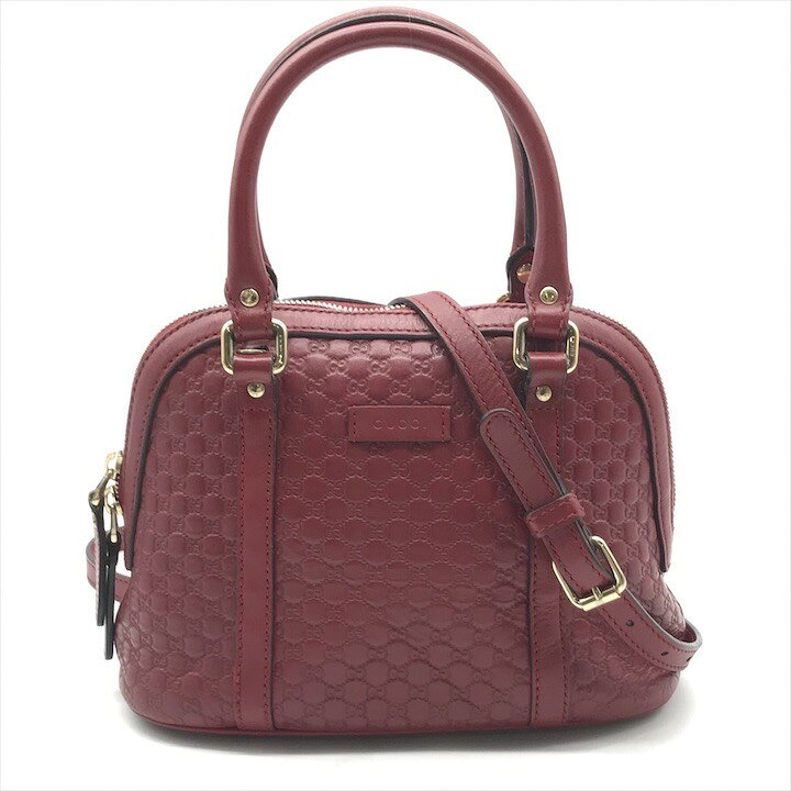 楽天市場】【中古】良品 GUCCI グッチ マイクログッチシマ 2WAY ミニ 