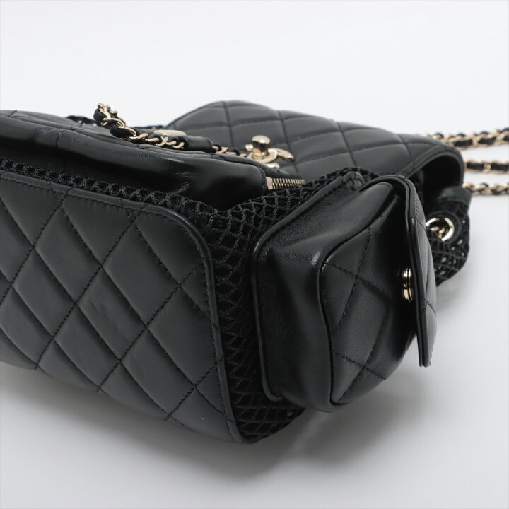 楽天市場】【中古】超美品 CHANEL シャネル マトラッセ ラムスキン 