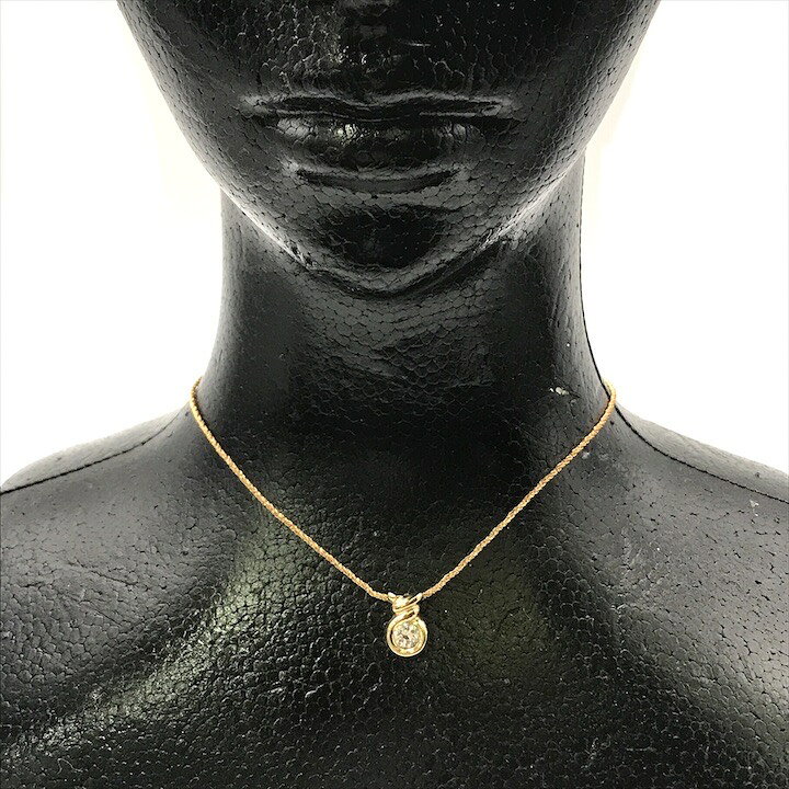 楽天市場】【中古】美品 Christian Dior ディオール 一粒 ライン 