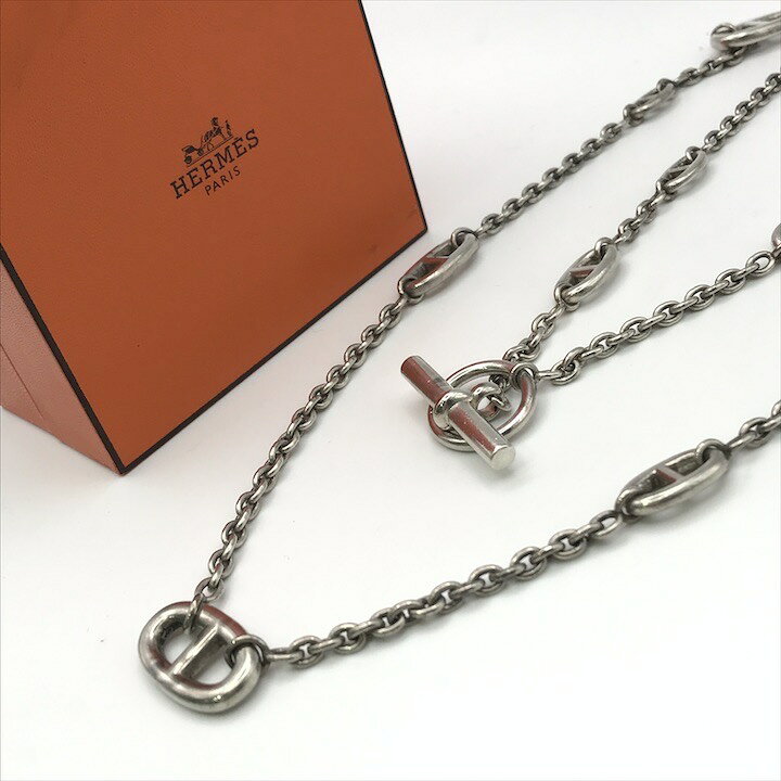 楽天市場】【中古】美品 HERMES エルメス シェーヌダンクル ファラン 